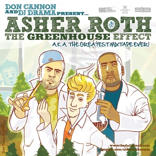The Greenhouse Effect Vol. 1 - Asher Roth | MixtapeMonkey.com