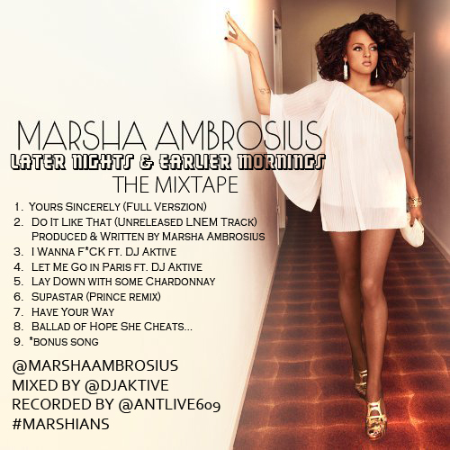Late Nights & Earlier Mornings - Marsha Ambrosius | MixtapeMonkey.com
