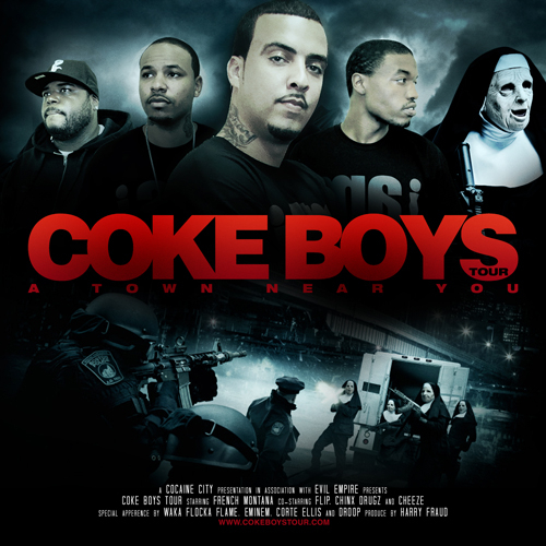 Coke Boys Tour Mixtape - French Montana | MixtapeMonkey.com